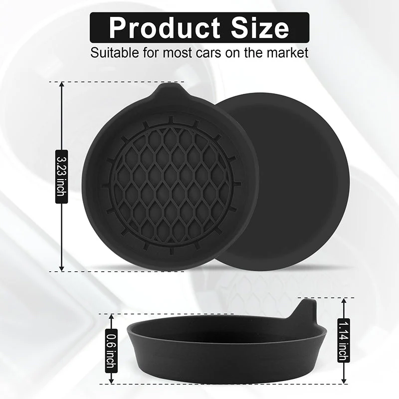 Car Cup Holder Silicone Coaster - Image 5