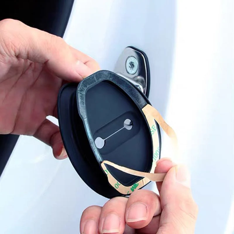 Car Door Lock Silicone Cover - Sound Dampening Pad - Image 5