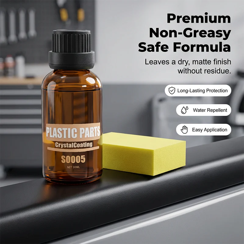 🔥Car Plastic Parts Crystal Coating Restorer - Image 2