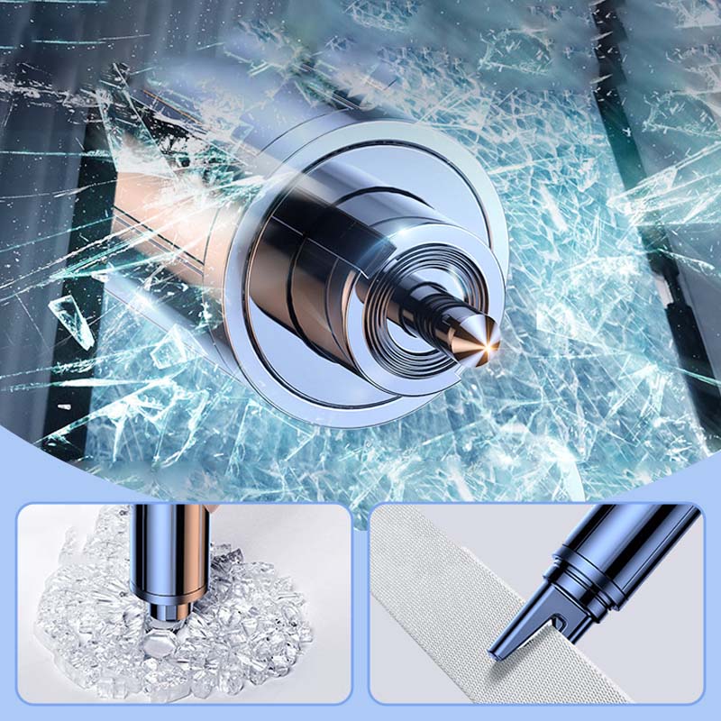 Emergency Car Window Breaker Seatbelt Cutter Tool - Image 2