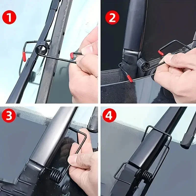Windshield Wiper Arm Pressure Spring Booster - Image 4