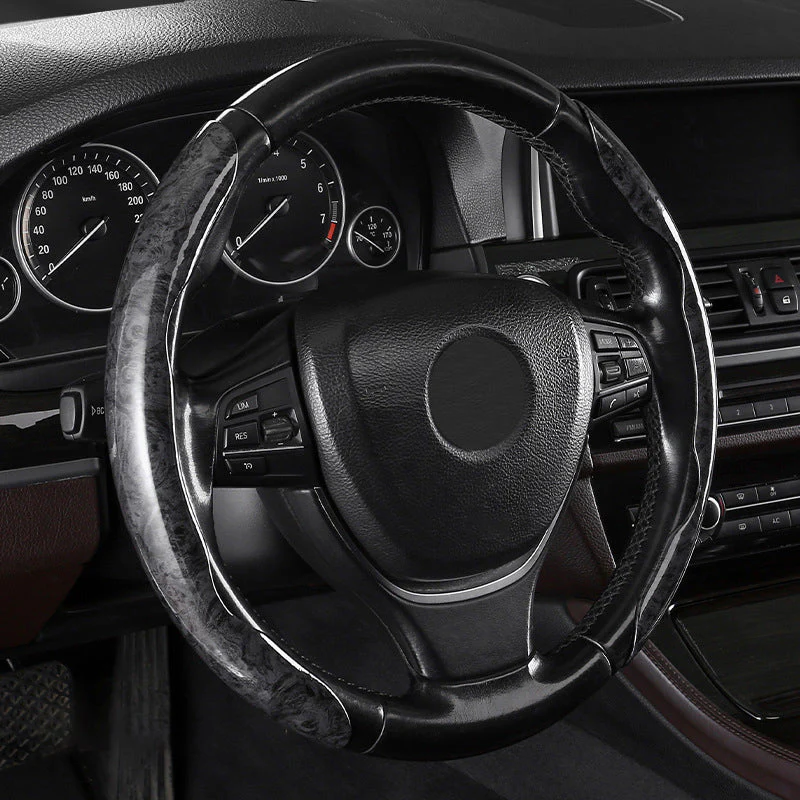 Universal Anti-Slip Car Steering Wheel Cover - Image 6
