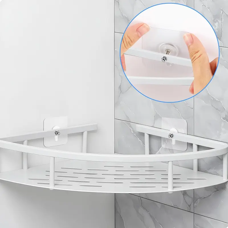 Adhesive Frame Hooks Wall Mount Self-Adhesive Hooks Suitable for Bathroom and Kitchen Decoration - Image 4