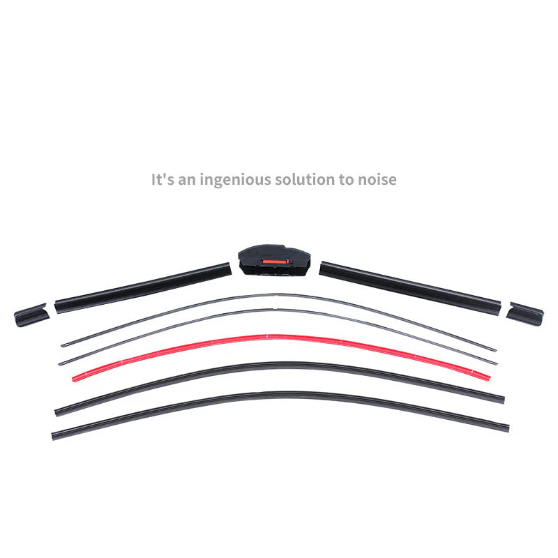 Silent Four-Layer Rubber Strip Windshield Wipers for Car - Image 7