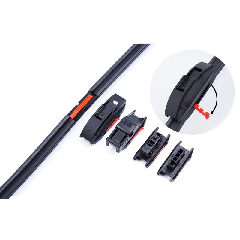 Silent Four-Layer Rubber Strip Windshield Wipers for Car - Image 8