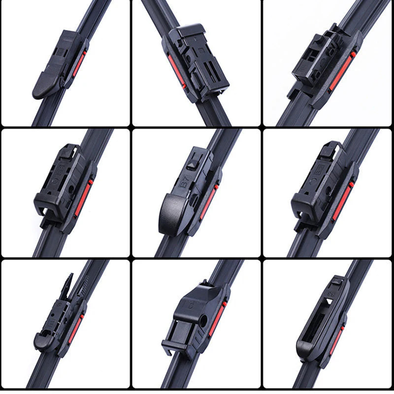Silent Four-Layer Rubber Strip Windshield Wipers for Car - Image 9