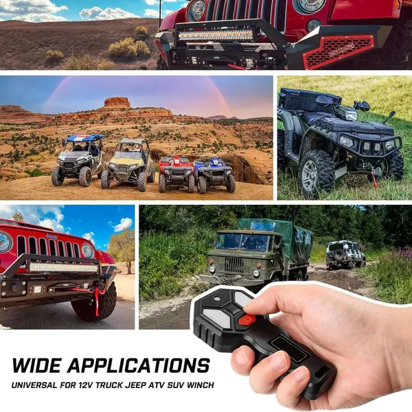 Wireless Electric Winch Remote Control Kit - Image 3